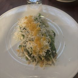 Shaved Rapini & turnip salad Shaved Rapini & turnip salad