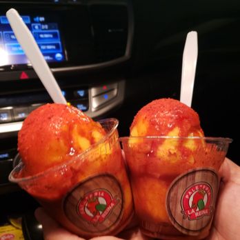 Paleteria La Reina - Mangonadas by Miguel! The best server there! Thanks again! - Ice Cream & Frozen Yogurt Near Me - New Braunfels, Texas