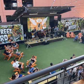 Bay Street Yard - View of the stage. - Bars Near Me - Fort Myers, Florida Bay Street Yard - View of the stage. - Bars Near Me - Fort Myers, Florida