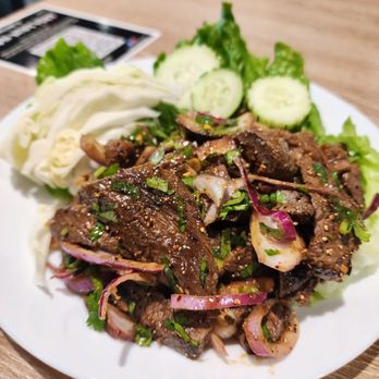 Lao'd District - Beef laab - Thai Near Me - Houston, Texas Lao'd District - Beef laab - Thai Near Me - Houston, Texas