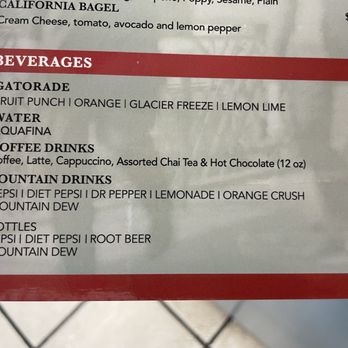 Papa Duke's Deli & Grill - Drinks menu - Delis Near Me - Poway, California
