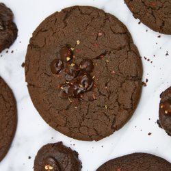 Brown Paper Bag Sweets - I present to you The Dune cookie; spicy brownie with chocolate chips