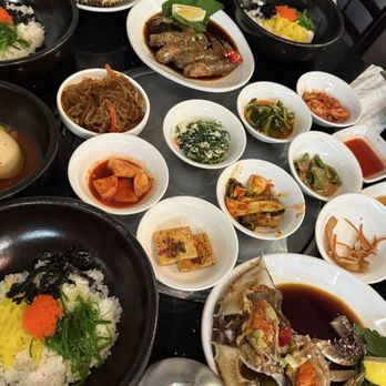 Master Oh's - Banchan and soy crab - Seafood Near Me - Santa Clara, California Master Oh's - Banchan and soy crab - Seafood Near Me - Santa Clara, California
