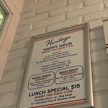 Heritage Pizza and Taproom - Pizza Near Me - The Colony, Texas Heritage Pizza and Taproom - Pizza Near Me - The Colony, Texas