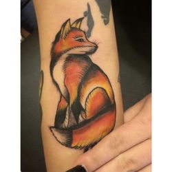 Wicked Ink - Neon Fox by Brandon Hantz