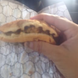 Chicken little... Completely smashed with 1 pickle and no mayo .. So unappetizing I couldn't eat it