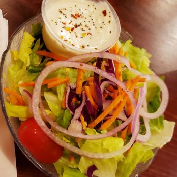 Chimney Rock Inn - Tossed Side Salad with Bleu Cheese Dressing - American Near Me - Whippany, New Jersey Chimney Rock Inn - Tossed Side Salad with Bleu Cheese Dressing - American Near Me - Whippany, New Jersey
