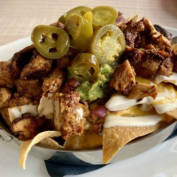 Black Pork - black chicken nachos - Smokehouse Near Me - Long Beach , California