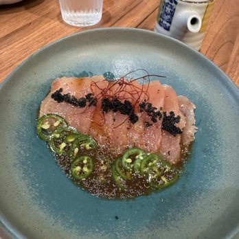 The Shoya - Albacore Carpaccio - Sushi Bars Near Me - Pleasant Hill, California The Shoya - Albacore Carpaccio - Sushi Bars Near Me - Pleasant Hill, California