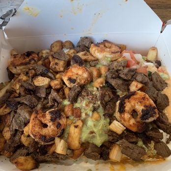 Brick and Flour - Large Carne Asada Fries surf and turf - Mexican Near Me - Glendale, California Brick and Flour - Large Carne Asada Fries surf and turf - Mexican Near Me - Glendale, California