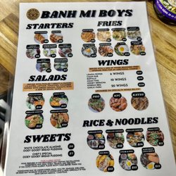 Banh Mi Boys - Columbia SC - Menu with prices