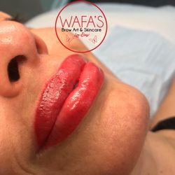 Wafa Brows and Permanent Makeup - Stardust lip tattoo