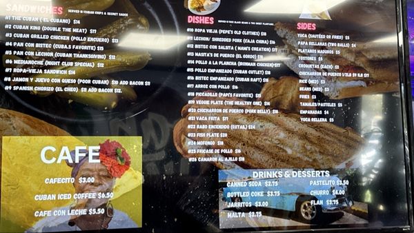 Menu photo 3 The Cuban Hut Temecula, CA Menu photo 3 The Cuban Hut Temecula, CA