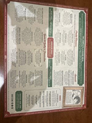 Menu photo 1 The Old Spaghetti Factory Concord, CA Menu photo 1 The Old Spaghetti Factory Concord, CA