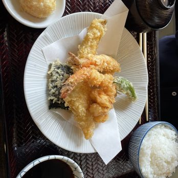 Tendon Tempura Carlos Junior - Special tempura plate - Japanese Near Me - Pasadena, California