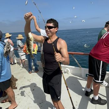 H & M Landing - My son caught a Seabass - Boating Near Me - San Diego, California H & M Landing - My son caught a Seabass - Boating Near Me - San Diego, California