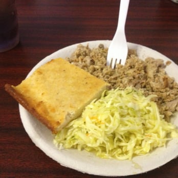 Bunn's Barbecue - Regular Chopped Plate - $6. - Barbeque Near Me - Windsor, North Carolina Bunn's Barbecue - Regular Chopped Plate - $6. - Barbeque Near Me - Windsor, North Carolina