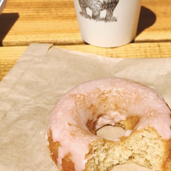 Steelhead Coffee - Guava vegan donut + cortado= delicious - Coffee & Tea Near Me - Long Beach, California