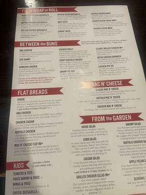 Menu photo 1 The Dirty Bird Jackson, MI Menu photo 1 The Dirty Bird Jackson, MI