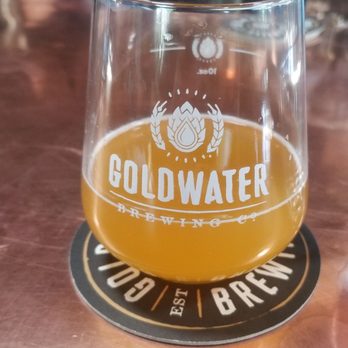 Goldwater Brewing - Go Go Sour Ranger (white peach, vanilla & lactose) - Breweries Near Me - Scottsdale, Arizona Goldwater Brewing - Go Go Sour Ranger (white peach, vanilla & lactose) - Breweries Near Me - Scottsdale, Arizona