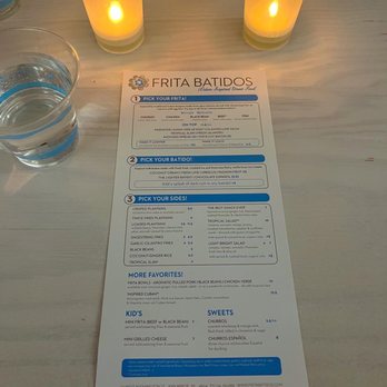 Frita Batidos - Menu - Cuban Near Me - Ann Arbor, Michigan