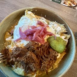 Birria chilaquiles