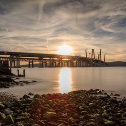 Losee Park - Excellent Views of the New Mario M. Cuomo Bridge