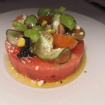 Crossroads Kitchen - Watermelon & Cucumber Salad - Vegan Near Me - Las Vegas, Nevada Crossroads Kitchen - Watermelon & Cucumber Salad - Vegan Near Me - Las Vegas, Nevada