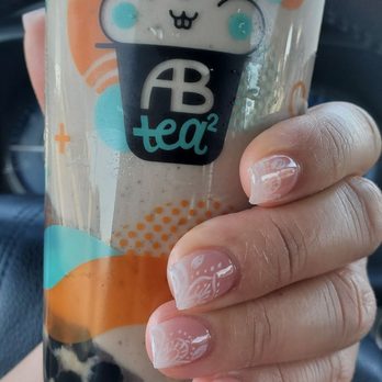 Nails Galore - Full set with Jade and then boba next door after. - Nail Salons Near Me - Cypress, California