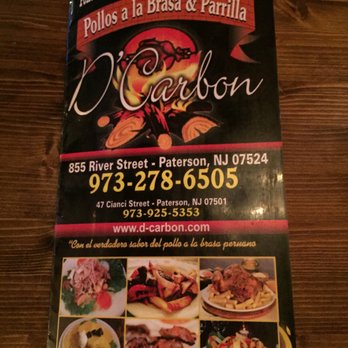 D'Carbon Restaurant - New menu cover! - Peruvian Near Me - Paterson, New Jersey D'Carbon Restaurant - New menu cover! - Peruvian Near Me - Paterson, New Jersey