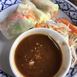 Nakhon Thai - Check out their rice paper wraps - chicken, beef or shrimp. Delicious