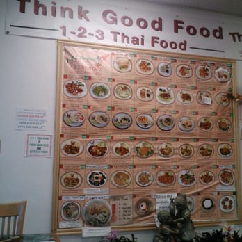 123 Thai Food - The menu board. - Thai Near Me - Oak Harbor, Washington 123 Thai Food - The menu board. - Thai Near Me - Oak Harbor, Washington