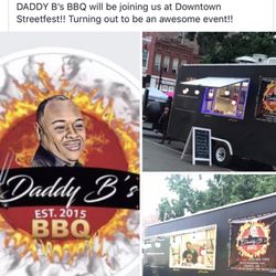 Daddy B's at the Art Crawl festival in downtown Muskogee!