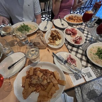 Bar 'Cino - Rigatoni Bolognese Carnaroli Risotto Prosciutto & Fig Bruschetta - Italian Near Me - Brookline, Massachusetts