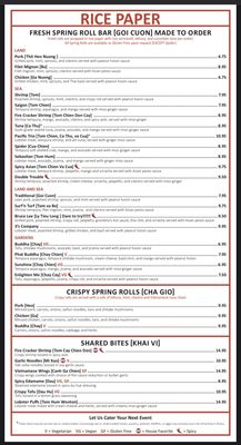 Menu photo 8 Rice Paper Scottsdale, AZ Menu photo 8 Rice Paper Scottsdale, AZ