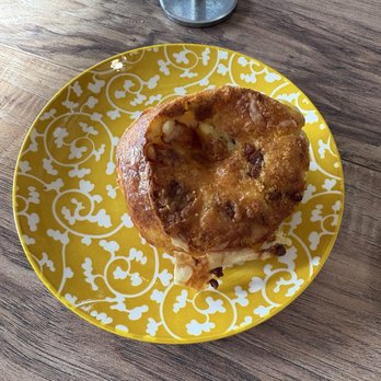 Le French Cafe - I don't know what it's called but I think it's a crustless quiche. - Breakfast & Brunch Near Me - Boulder, Colorado