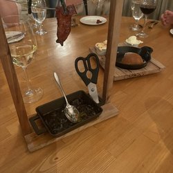 Cafe Rule & Wine Bar - Second order of Candied Clothesline Cured Bacon
