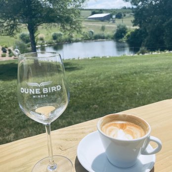 Dune Bird Winery - Wine and cappuccino - Wineries Near Me - Northport, Michigan