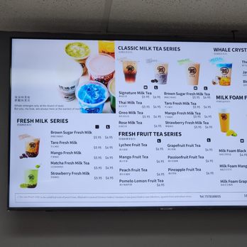 The Whale Tea - Menu! - Bubble Tea Near Me - Yorktown, Virginia The Whale Tea - Menu! - Bubble Tea Near Me - Yorktown, Virginia