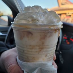 Flurry with PB, Banana, marshmallow.