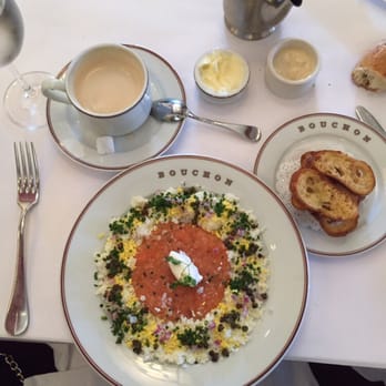 Bouchon - salmon tartare - French Near Me - Yountville, California Bouchon - salmon tartare - French Near Me - Yountville, California