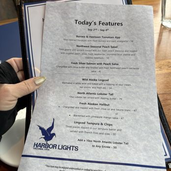 Harbor Lights - Seafood Near Me - Tacoma, Washington