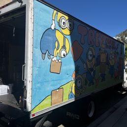 Love their moving truck!