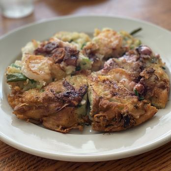 O'Kims - Seafood pancake - Korean Near Me - Honolulu, Hawaii
