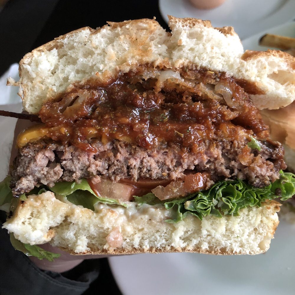 Country BBQ bacon burger Country BBQ bacon burger