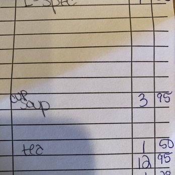 9th Street Grill - Not a great value. Almost $4 for a tea cup of soup? - American Near Me - Mountain Home, Arkansas 9th Street Grill - Not a great value. Almost $4 for a tea cup of soup? - American Near Me - Mountain Home, Arkansas