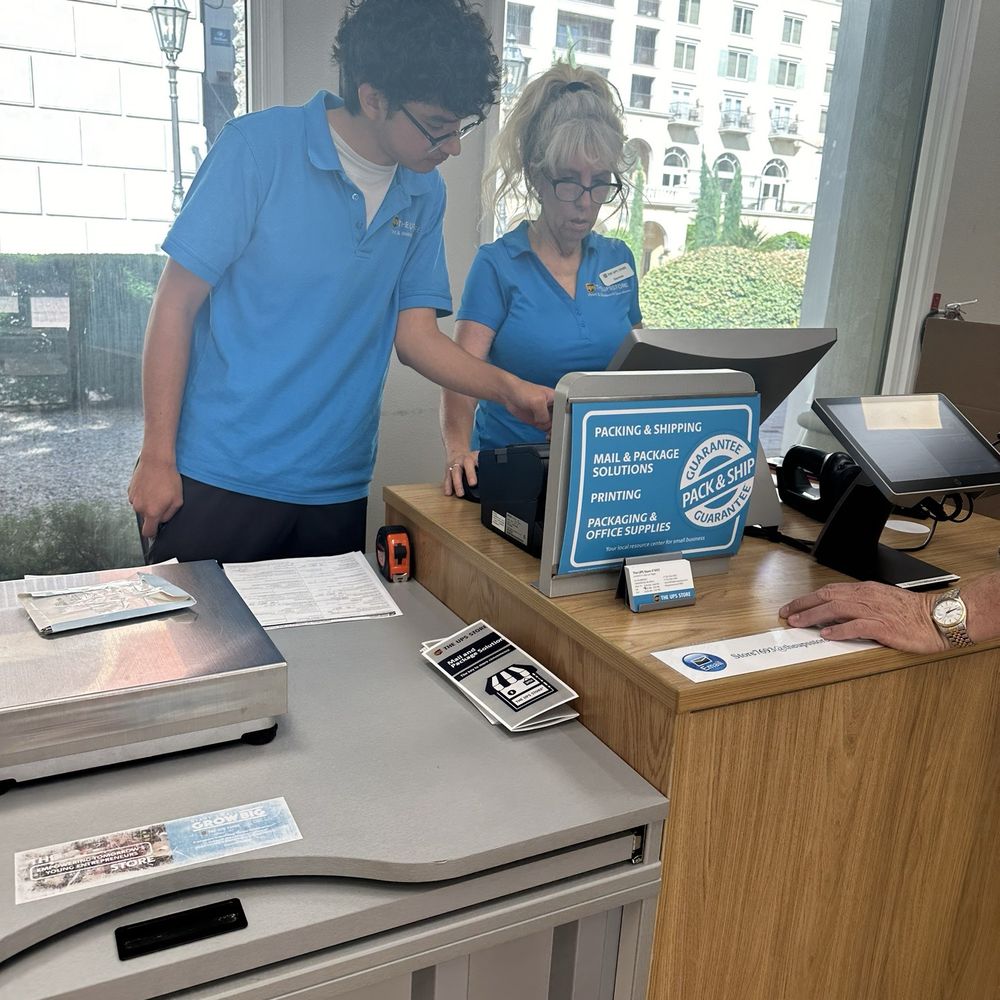 The UPS Store - The young man on the left knew exactly what to do. The woman on the right was completely absolutely lost. - Shipping Centers Near Me - Henderson, Nevada The UPS Store - The young man on the left knew exactly what to do. The woman on the right was completely absolutely lost. - Shipping Centers Near Me - Henderson, Nevada