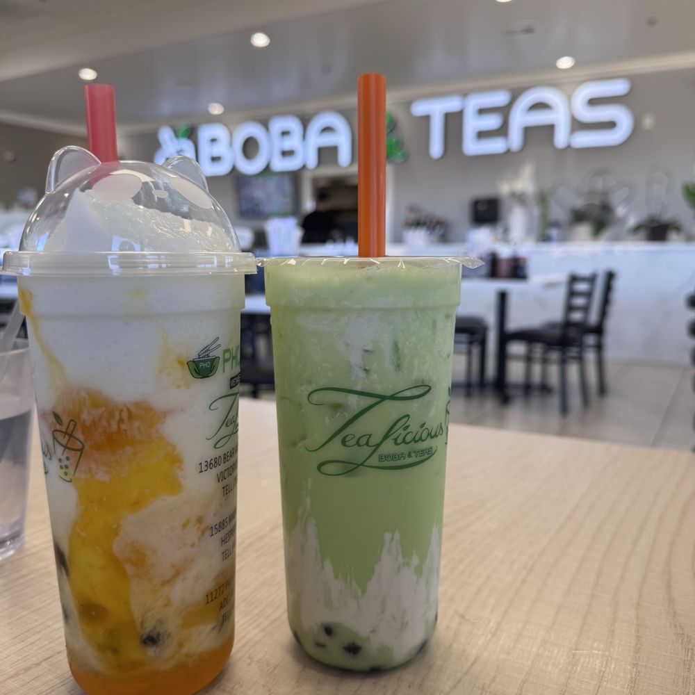 Pholicious & Tealicious - Peach Yogurt and Honeydew Milk Tea - Vietnamese Near Me - Hesperia, California Pholicious & Tealicious - Peach Yogurt and Honeydew Milk Tea - Vietnamese Near Me - Hesperia, California