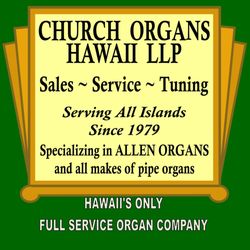 Church Organs Hawaii