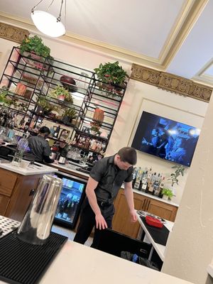 Second Bar + Kitchen at The Crazy Water Hotel by null